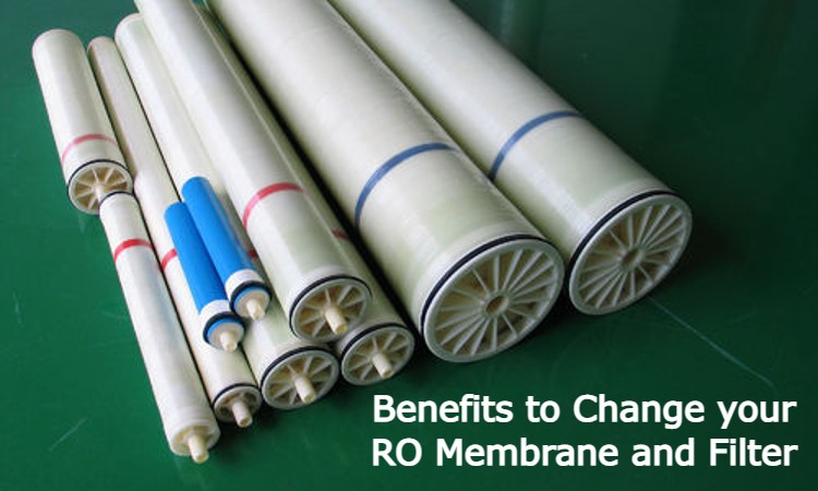 Benefits to Change your RO Membrane and Filter